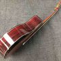 Custom AAAAA Solid Koa Wood PS14 Acoustic Guitar Abalone Inlays Ebony Fingerboard Cocobolo Back Sides Acoustic Electric Guitar Accept OEM