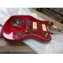 Custom 6 Strings Electric Guitar in Metallic Red 