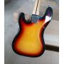 Custom 4 Strings Maple Fretboard Electric Bass in Tobacco Sunburst Accept OEM