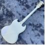 Custom 63 white Les Paul Custom SG body style Electric Guitar