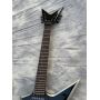 Custom MS Electric Guitar Vintage in Black with Sliver Edge 