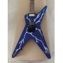Custom Vintage Electric Guitar in Blue Color