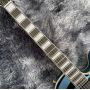 Custom Wylde Audio Odin Grail Zakk Metallic Blue Bullseye Electric Guitar MOP Large Block Inlay Gold Hardware Grover Tuners China EMG Pickups