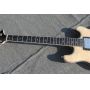 CUSTOM Grand 6 Strings Double F Hole Full Hollow Body Flamed Tiger Maple Veneer Jazz Guitar 
