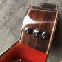 Custom All Solid KOA Wood Acoustic Electric Guitar Real Abalone Binding Ebony Fingerboard Rosewood Back Side Cutaway Armrest BB EQ Electronic Pickup