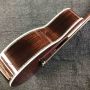 Custom OOO45 Solid Spruce Top Acoustic Guitar in Red
