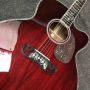 Custom 43 Inch Jumbo Cutaway AAAAA All SOLID KOA Acoustic Guitar