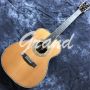 Custom 40 Inch Solid Cedar OM Style Acoustic Guitar with Signature Ebony Fingerboard