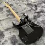 Custom Black Electric Guitar With Metal Pickguard Floyd Rose Bridge Chrome Hardware Tree of Life Inlay Can be customized