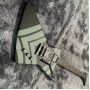 Custom Grand Explorer Electric Guitar Custom Grand Explorer Electric Guitar Jason Hook Sherman Guitar Alternate Finish Black with Military Green, Very Rare