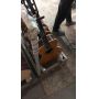 All Solid Wood One Pcs Mahogany Wood Neck Acoustic Electric Guitar 39 Inch Ebony Fingerboard Real Abalone OO-Style