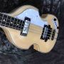 Custom 4 Strings Electric Bass Guitar Natural Wood Color 