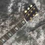 Custom Dreadnought Body Shape 41 Inch Acoustic Electric Guitar in Sunburst Rosewood Fingerboard Solid Spruce Top 