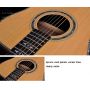 Custom Grand's Acoustic Guitar, Solid Wood Guitar OM Size, Full Solid Wood Guitar