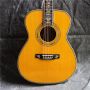 Custom OM Body All Solid Wood Acoustic Guitar