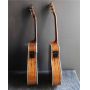 Custom Real Abalone 40 Inch KOA Wood Ebony Fingerboard Acoustic Guitar