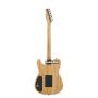 Custom Shop Acoustasonic Tele Matte Black Electric Guitar Polyester Satin Urethane Finish, Deep C Mahogany Neck, Chrome hardware