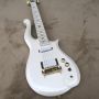Custom PC Prince Cloud Electric Guitar in White Color With Maple Fingerboard Neck With Alder Body