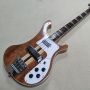 Custom 4 Strings Maple Electric Guitar Tuning Fork Neck ST Primary Color Wood Factory Customization