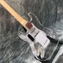 Custom Transparent Plastic Acrylic Electric Guitar With Multicolor LED Lights