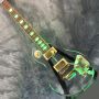 Custom Electric Guitar Transparent LED Light