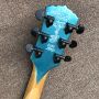 Custom Special-Shaped Wylde Audio Electric Guitar with Blue Stripe