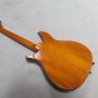 Custom Wood Painting Yellow Body Rick Style Electric Guitar 325 Type