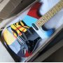 Custom Handmade Painting Color 6 Strings Electric Guitar