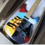 Custom Handmade Painting Color 6 Strings Electric Guitar
