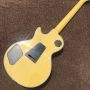 Custom Grand Electric Guitar with Double Tremolo Bridge in Yellow Color