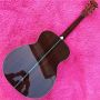 Custom Ebony fingerboard Herringbone Binding Rosewood Back Side OM Style Acoustic Guitar