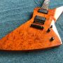 Custom Irregular Body Shape Electric Guitar with Life Tree Inlay Accept OEM