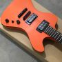 Custom NON-regular Shape Electric Guitar in Orange Color Rosewood Fingerboard Bass Guitar