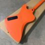 Custom NON-regular Shape Electric Guitar in Orange Color Rosewood Fingerboard Bass Guitar