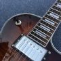 Custom Tiger Flamed Maple Top Electric Guitar in Brown Color
