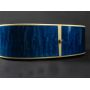 Custom Solid Spruce Wood 41 Inch Quilted Maple Deluxe Acoustic Guitar in Blue