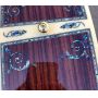 Custom Vintage Abalone Binding Inlay Deluxe D Body Shape Acoustic Electric Guitar in Sunburst
