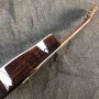 Custom Handcrafted Acoustic Guitar Fanned Frets Bridge Ebony Fingerboard