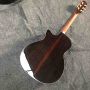 Custom Handcrafted Acoustic Guitar Fanned Frets Bridge Ebony Fingerboard