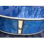 2022 Custom 40 Inch Ebony Fingerboard Abalone Binding Germany Solid Spruce Imported Ripple Maple Back Side Acoustic Guitar