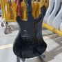 Custom Ricken 4003 Bass Electric Guitar Bass in Black Color with Chrome Hardware