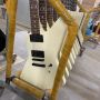 Custom Exploring Electric Guitar Cream White Version Finger Inlay Rosewood Fingerboard