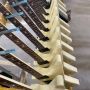 Custom Exploring Electric Guitar Cream White Version Finger Inlay Rosewood Fingerboard
