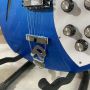 Custom Semi Hollow Body Ricken 330 Version Electric Guitar in Blue Color