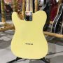 Custom Te Electric Guitar Cream Yellow Color Maple Fingerboard Chrome Hardware White Pickguard