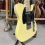 Custom Te Electric Guitar Cream Yellow Color Maple Fingerboard Chrome Hardware White Pickguard