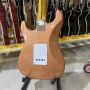 Custom Metallic Orange Body Rosewood Fingerboard Chrome Hardware ST Electric Guitar