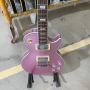 Custom Grand LP Custom Electric Guitar Metallic Pink with Chrome Hardware