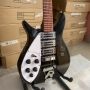 Custom Grand Guitar Ricken 325 Left Handed Electric Guitar Backer with R Tail System Bridge 3 Pickups