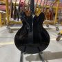 Custom Grand Semi Hollow Body Jazz Custom Electric Guitar Gold Hardware With Bigsby 